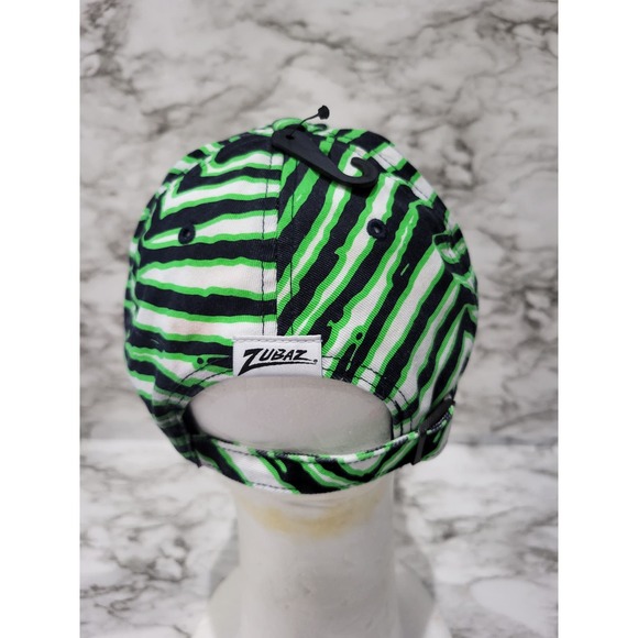 Seattle Seahawks Green/Black zebra hat NWT - Picture 4 of 8